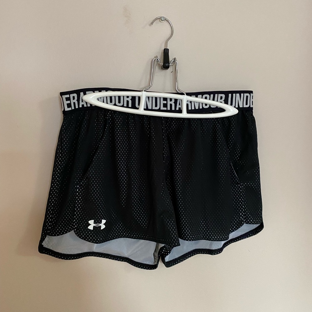 UA running shorts, size M